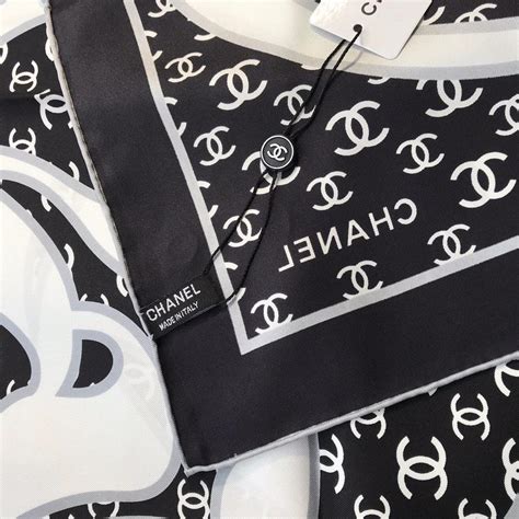 chanel scarf price 2013|authentic Chanel scarf.